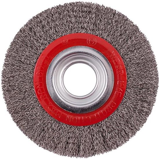Wire Wheel Brush 150mm X 25mm Stainless Steel Bench Grinder